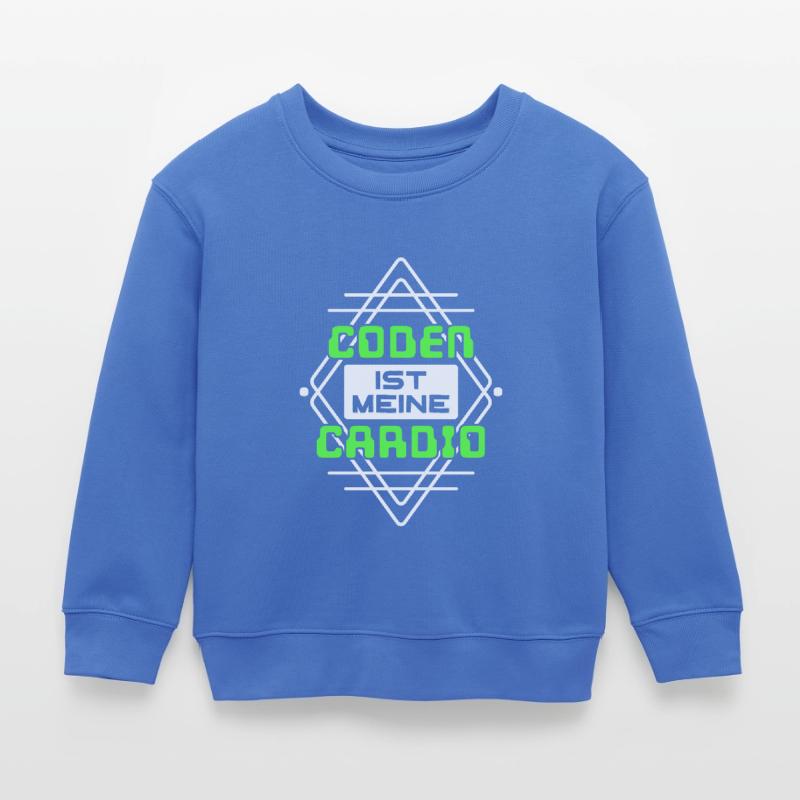 Coden Statement Developer Computerfreak Skripting Kinder Organic Sweatshirt Mini Changer von Stanley/Stella