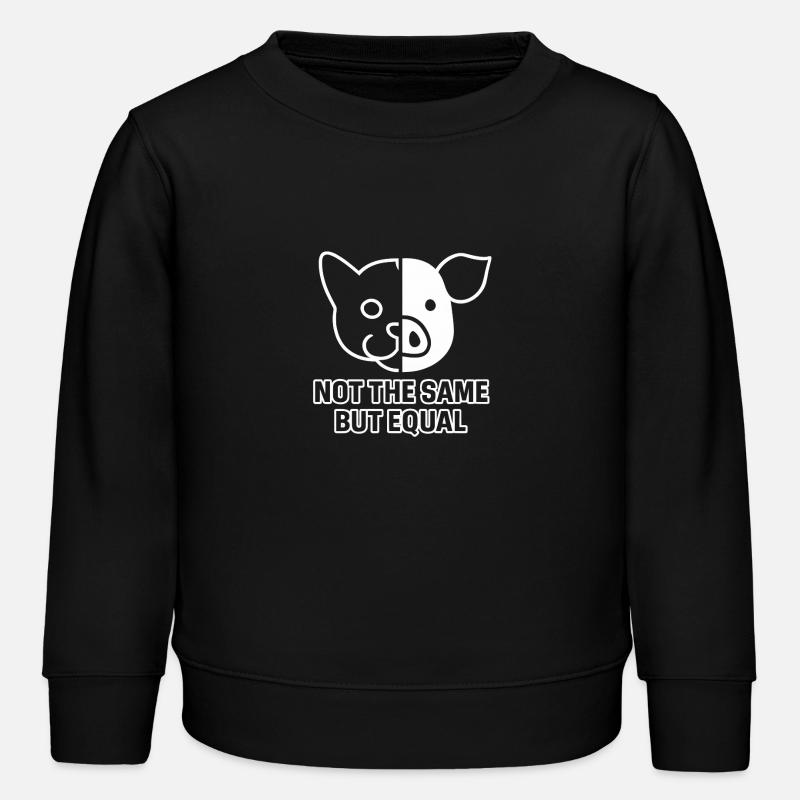 Chat Cochon - Sweat enfant bio Stanley/Stella - noir