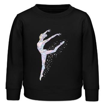 Turnen Turnerin Teenager - Bodenturnen Geräteturne - Kinder Organic Sweatshirt Mini Changer von Stanley/Stella - Schwarz - Vorne - AI Model Kid Male (0cm)