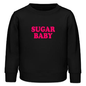 Sugar baby - Kinder Organic Sweatshirt Mini Changer von Stanley/Stella - Schwarz - Vorne - AI Model Kid Male (0cm)