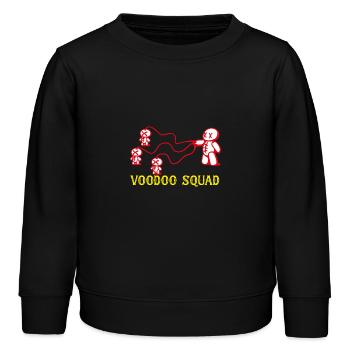 Voodoo Squad - Sweat enfant bio Stanley/Stella - noir - Devant - AI Model Kid Male (0cm)