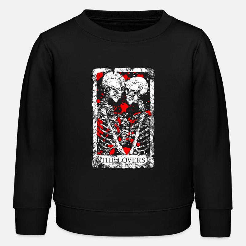 Die Liebenden - Kinder Organic Sweatshirt Mini Changer von Stanley/Stella - Schwarz