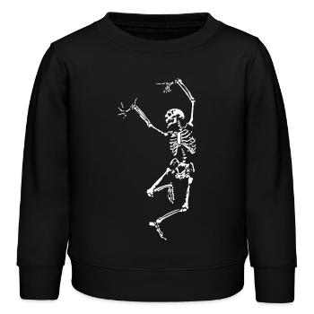 dance - Kids Organic Sweatshirt by Stanley/Stella - black - Front - AI Model Kid Male (0cm)