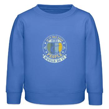 Plus de gens le feraient Calisthenics - Sweat enfant bio Stanley/Stella - carolina blue - Devant - AI Model Kid Female (0cm)