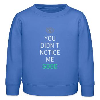 Équipe technique théâtrale Technicien de scène Son - Sweat enfant bio Stanley/Stella - carolina blue - Devant - AI Model Kid Female (0cm)