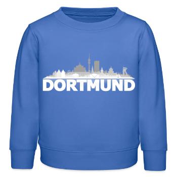 lumière dortmund - Sweat enfant bio Stanley/Stella - carolina blue - Devant - AI Model Kid Female (0cm)