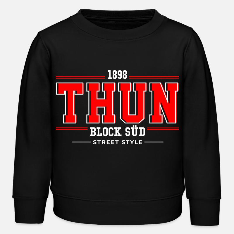 Tuna - Kids Organic Sweatshirt by Stanley/Stella - black