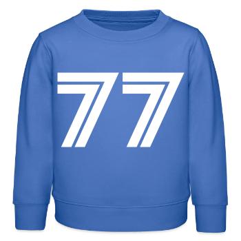 Ausgabe 77 - Kinder Organic Sweatshirt Mini Changer von Stanley/Stella - carolina Blue - Vorne - AI Model Kid Female (0cm)