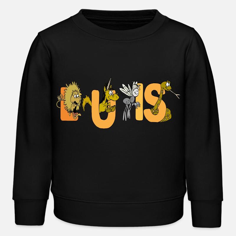 Luis - Kinder Organic Sweatshirt Mini Changer von Stanley/Stella - Schwarz