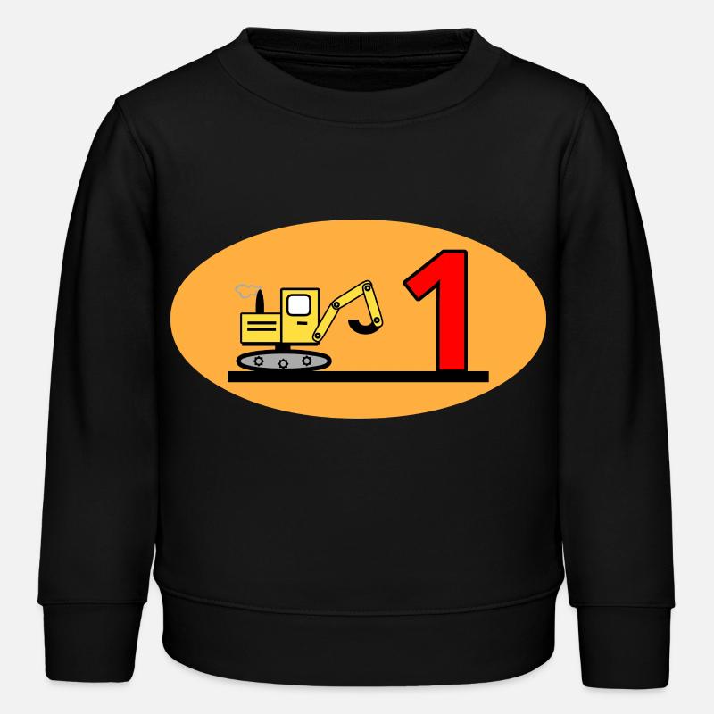 Bagger - Kinder Organic Sweatshirt Mini Changer von Stanley/Stella - Schwarz