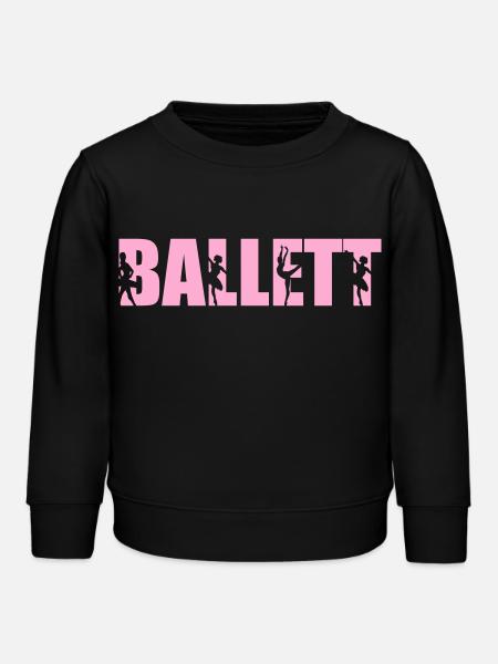 ballett - Kinder Organic Sweatshirt Mini Changer von Stanley/Stella - Schwarz