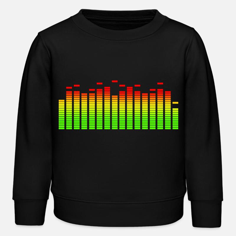 EQUALIZER - Kids Organic Sweatshirt by Stanley/Stella - black