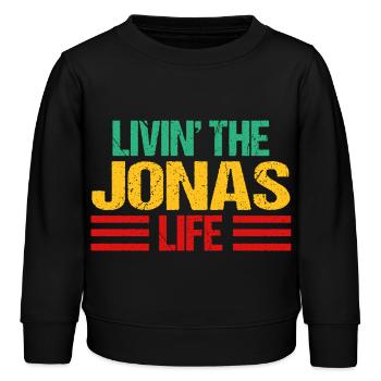 Jonas - Sweat enfant bio Stanley/Stella - noir - Devant - AI Model Kid Male (0cm)
