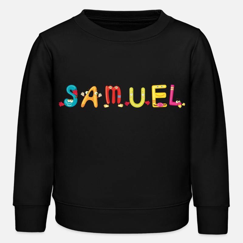 Samuel - Kinder Organic Sweatshirt Mini Changer von Stanley/Stella - Schwarz