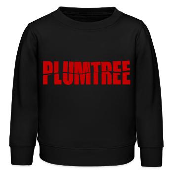 Plumtree Scott Pilgrim - Kids Organic Sweatshirt by Stanley/Stella - black - Front - AI Model Kid Male (0cm)