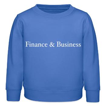 Finance and business - Sweat enfant bio Stanley/Stella - carolina blue - Devant - AI Model Kid Female (0cm)
