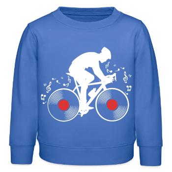 Vinyle - Sweat enfant bio Stanley/Stella - carolina blue - Devant - AI Model Kid Female (0cm)