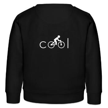 Fahrrad - Kinder Organic Sweatshirt Mini Changer von Stanley/Stella - Schwarz - Hinten - AI Model Kid Male (0cm)