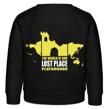 Lost Place - 2colors - 2011 - Sweat enfant bio Stanley/Stella - noir - Dos - AI Model Kid Male (0cm)