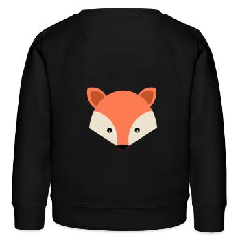 Sweet Fox - Kinder Organic Sweatshirt Mini Changer von Stanley/Stella - Schwarz - Hinten - AI Model Kid Male (0cm)
