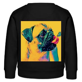 Pop Art - Sweat enfant bio Stanley/Stella - noir - Dos - AI Model Kid Male (0cm)