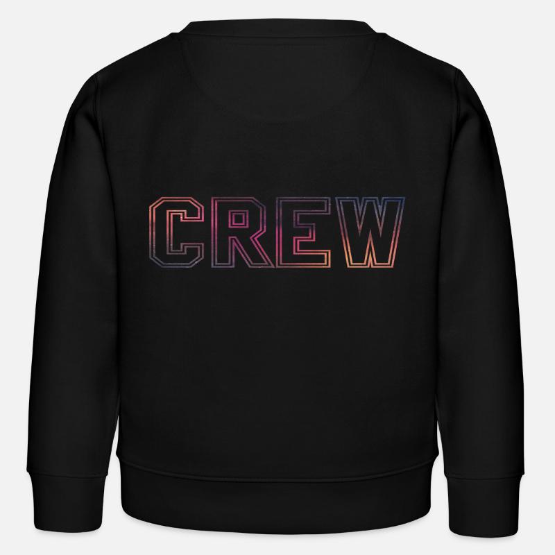 Moi et mon équipage - Sweat enfant bio Stanley/Stella - noir