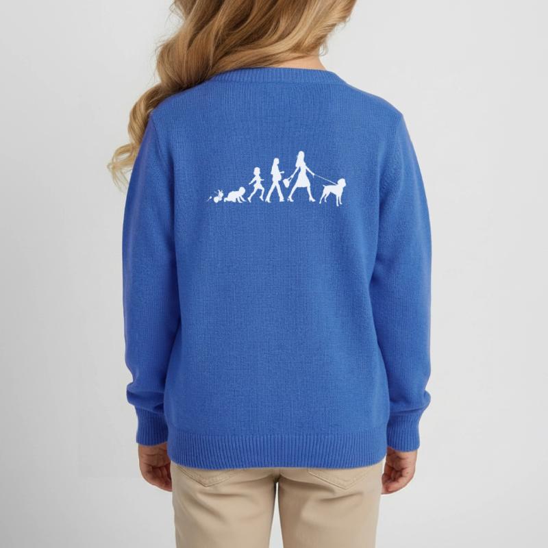 German Wirehaired Pointer Geschenke Grow Evolution Kinder Organic Sweatshirt Mini Changer von Stanley/Stella