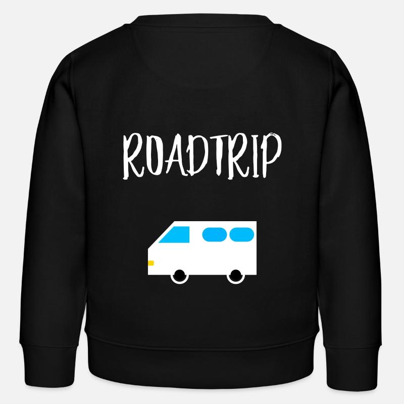 ROAD TRIP - Sweat enfant bio Stanley/Stella - noir