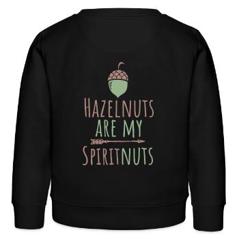 Hazelnut - Kids Organic Sweatshirt by Stanley/Stella - black - Back - AI Model Kid Male (0cm)