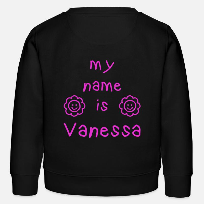 VANESSA MY NAME IS - Sweat enfant bio Stanley/Stella - noir