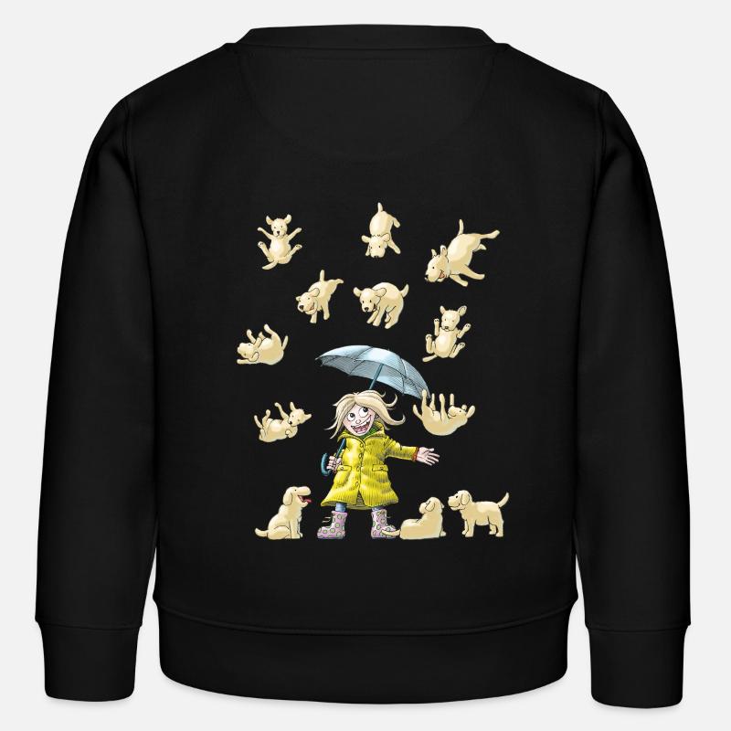 RainingDogs - Sweat enfant bio Stanley/Stella - noir