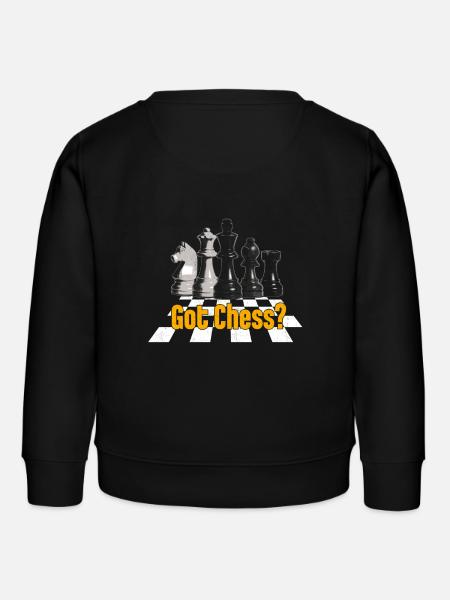 Schach - Schachbrett - got Chess? - Kinder Organic Sweatshirt Mini Changer von Stanley/Stella - Schwarz