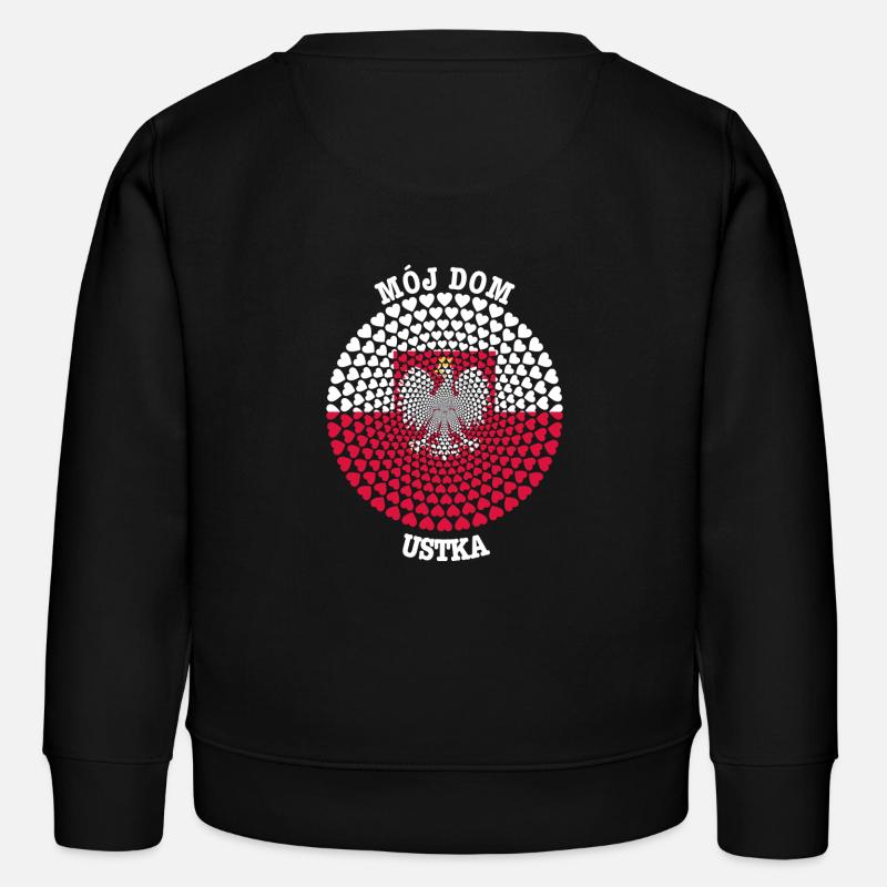 USTKA - Kinder Organic Sweatshirt Mini Changer von Stanley/Stella - Schwarz