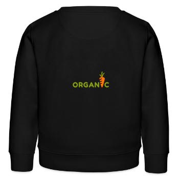Organique. Bio. Mangez. - Sweat enfant bio Stanley/Stella - noir - Dos - AI Model Kid Male (0cm)