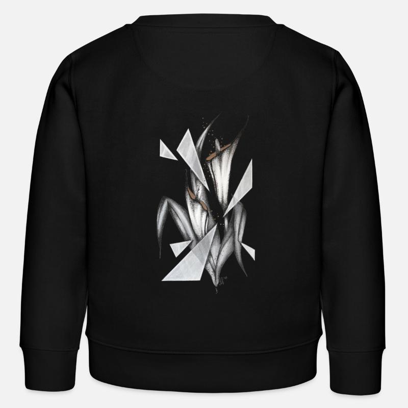 Calla - Kids Organic Sweatshirt by Stanley/Stella - black