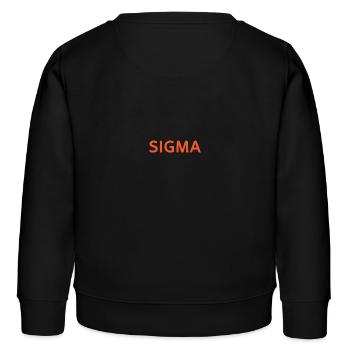 sigma wort - Kinder Organic Sweatshirt Mini Changer von Stanley/Stella - Schwarz - Hinten - AI Model Kid Male (0cm)