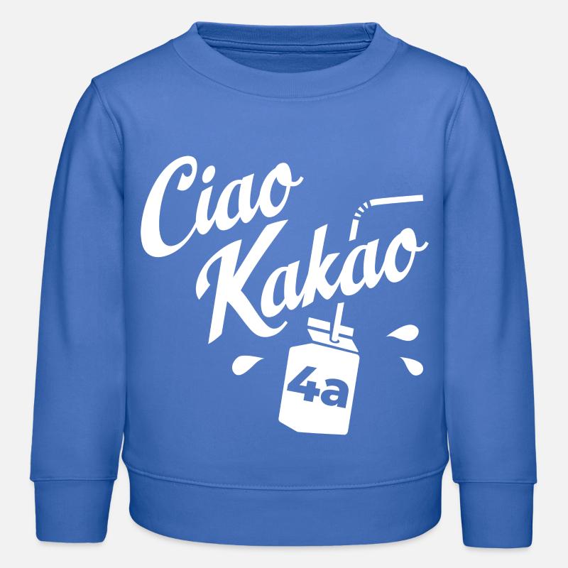 Abschlussklasse 4a - Kinder Organic Sweatshirt Mini Changer von Stanley/Stella - carolina Blue