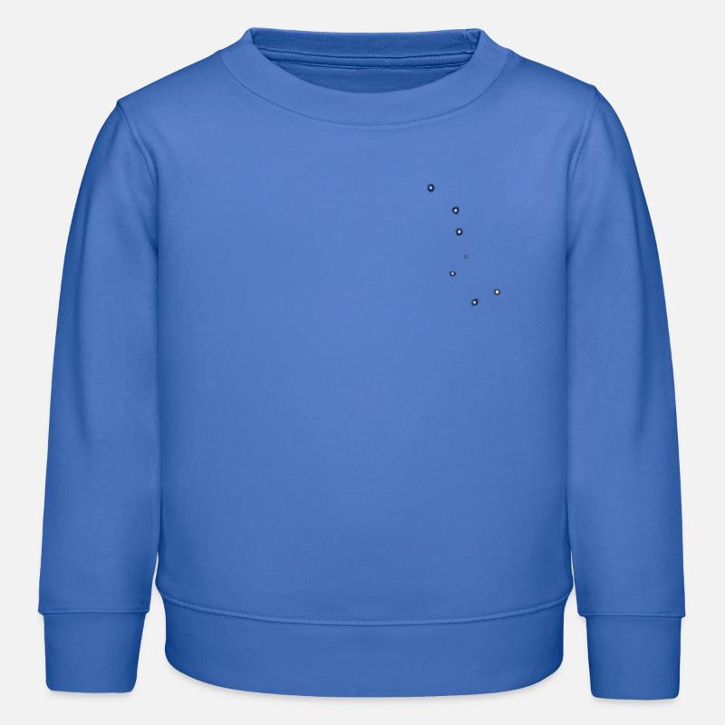 Sternbild Ursa Major / Sternbild Ursa Major - Kinder Organic Sweatshirt Mini Changer von Stanley/Stella - carolina Blue