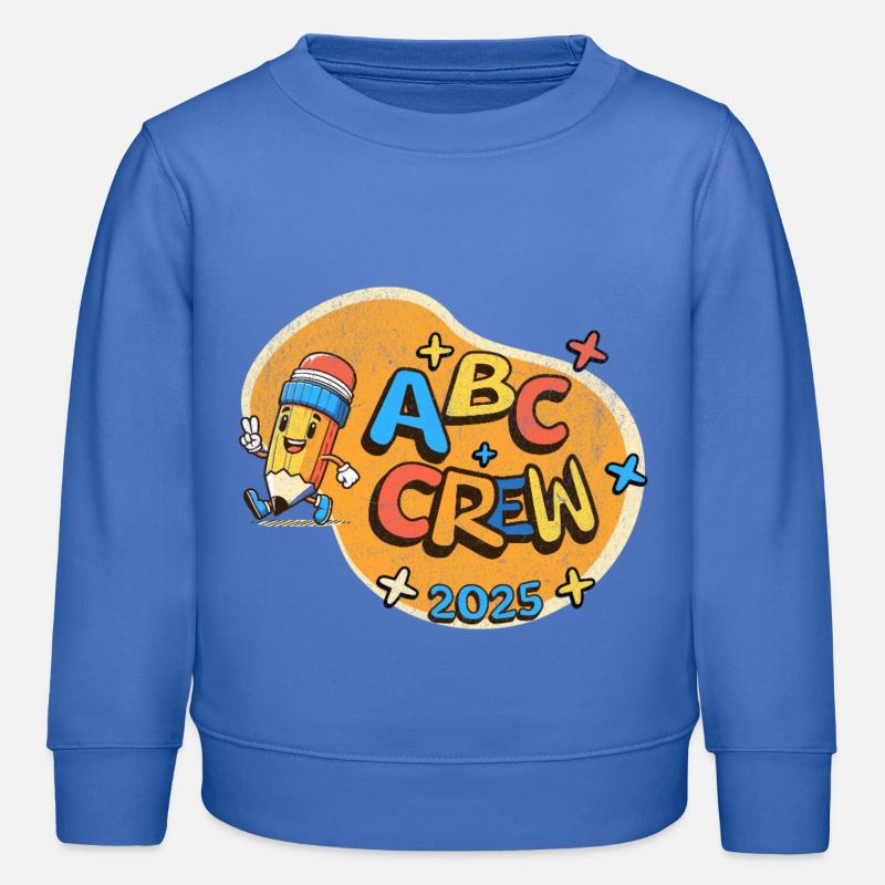 Équipe ABC - Sweat enfant bio Stanley/Stella - carolina blue