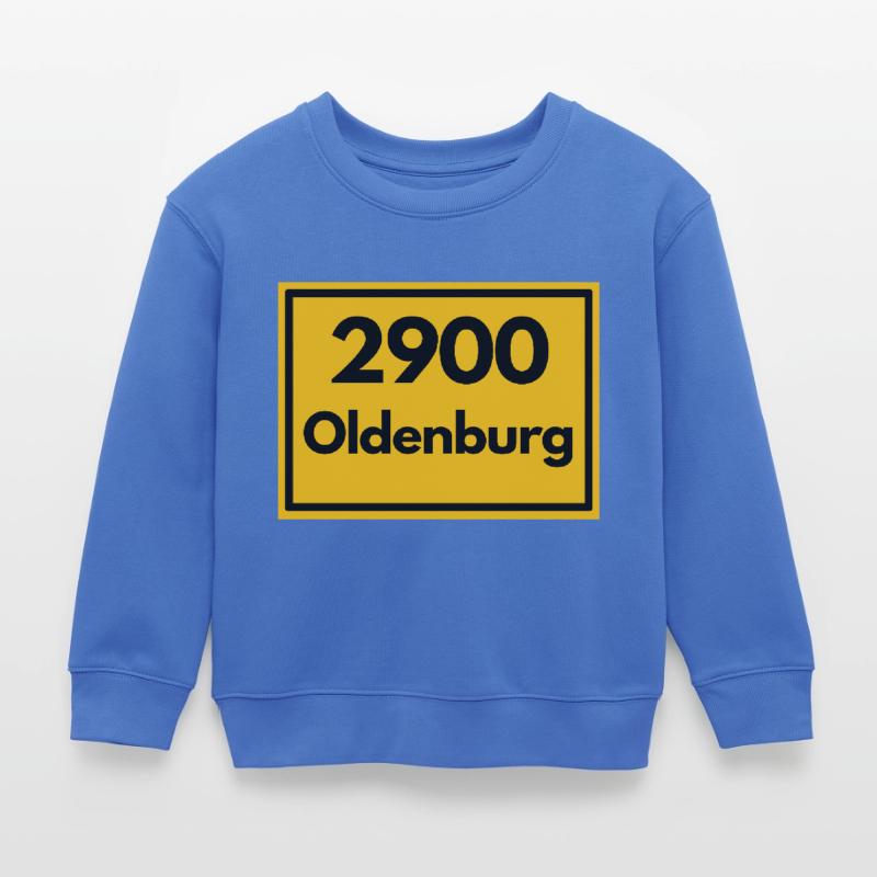 OLD POSTCODE POSTCODE RETRO 2900 OLDENBURG - HANSE Kids Organic Sweatshirt by Stanley/Stella