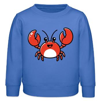 AI Human Fan Club - Kinder Organic Sweatshirt Mini Changer von Stanley/Stella - carolina Blue - Vorne - AI Model Kid Female (0cm)