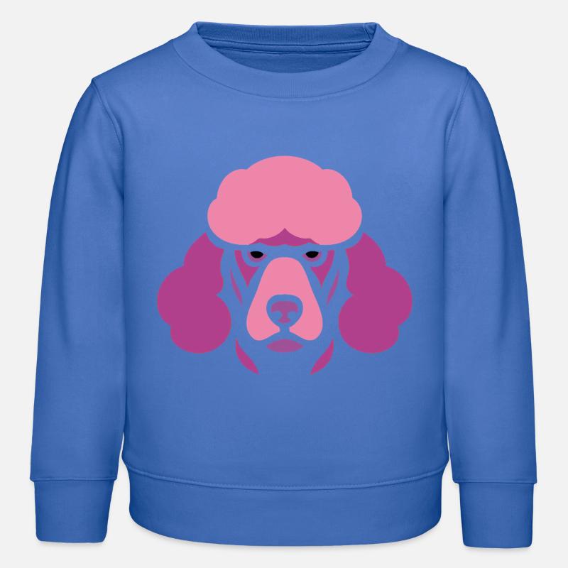 Strauß mit Sonnenbrille, Nandu, Emu - Kinder Organic Sweatshirt Mini Changer von Stanley/Stella - carolina Blue