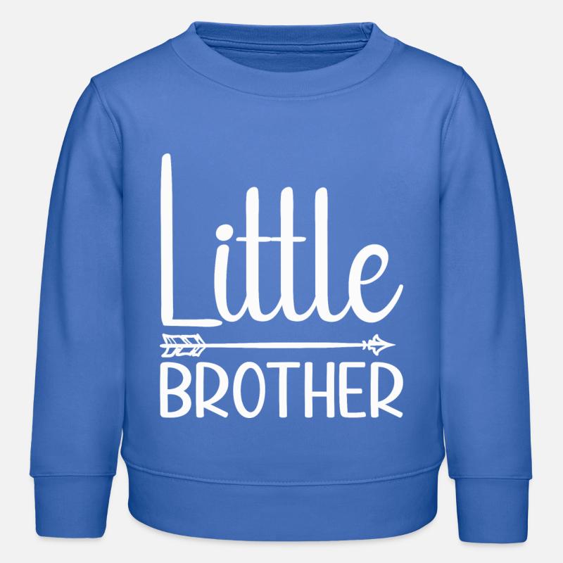 Kleiner Bruder - Kinder Organic Sweatshirt Mini Changer von Stanley/Stella - carolina Blue