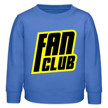 Fan Club - Sweat enfant bio Stanley/Stella - carolina blue - Devant - AI Model Kid Female (0cm)