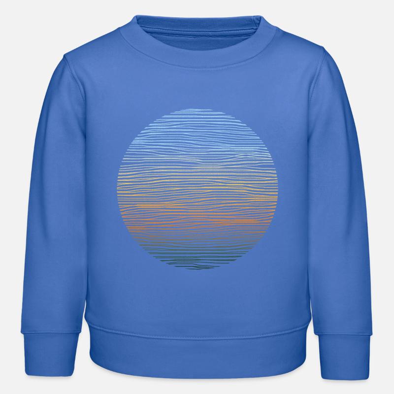 Aventure Abenteuer Illustration - Sweat enfant bio Stanley/Stella - carolina blue