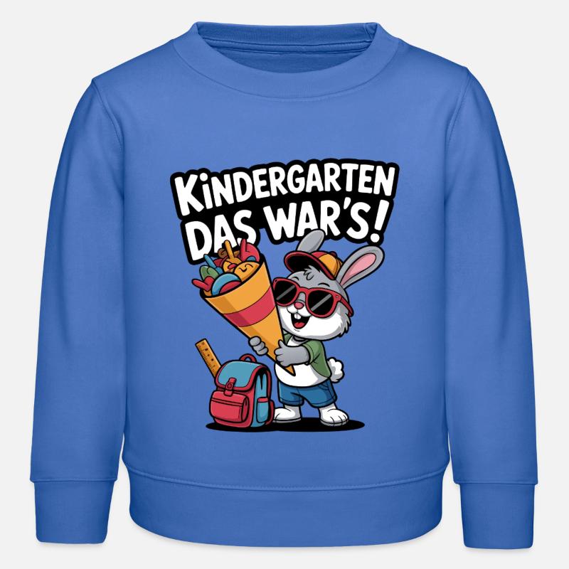Maternelle. C’est ça, Bunny. - Sweat enfant bio Stanley/Stella - carolina blue