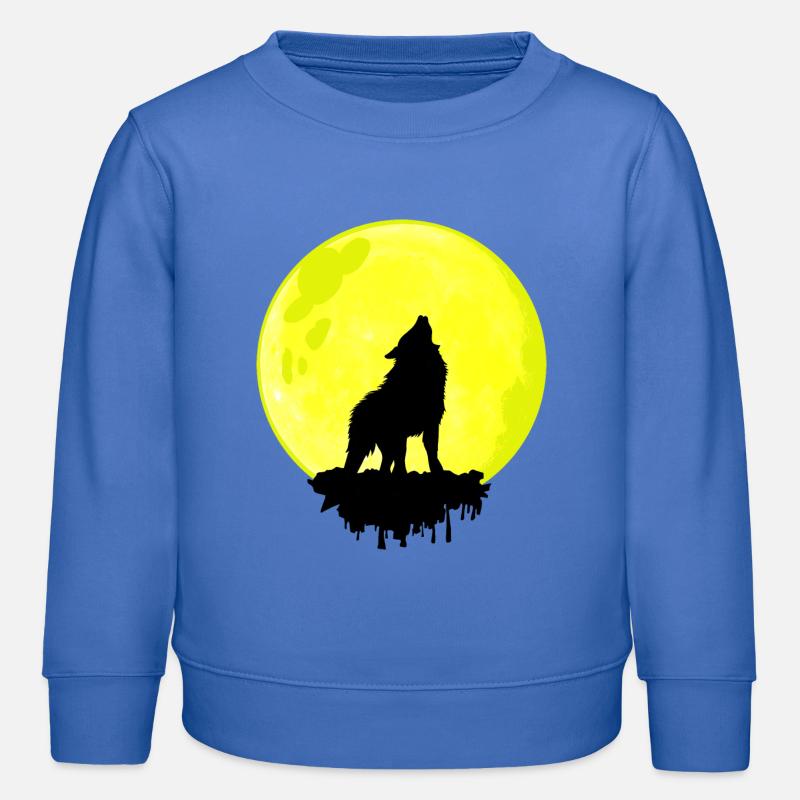 wolfsmond - Kinder Organic Sweatshirt Mini Changer von Stanley/Stella - carolina Blue