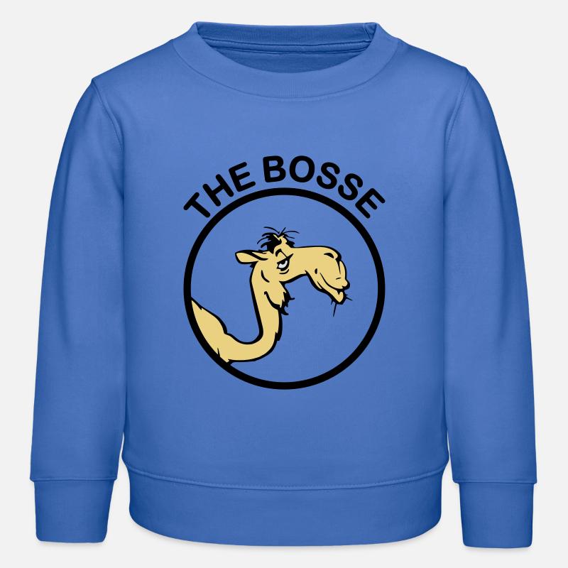 The Bosse II - Sweat enfant bio Stanley/Stella - carolina blue