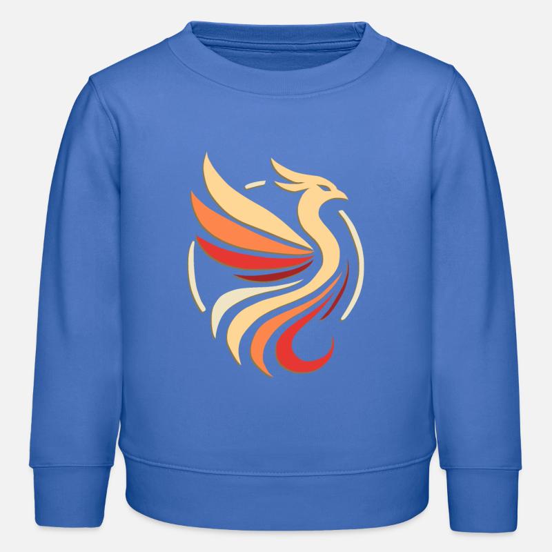 Phénix - Sweat enfant bio Stanley/Stella - carolina blue