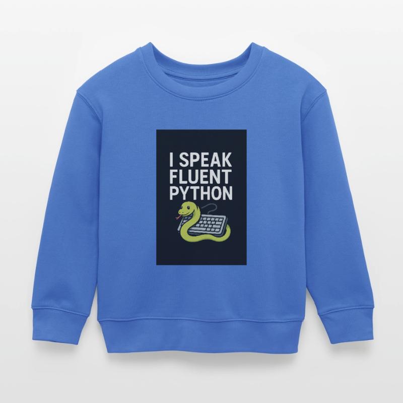 Serpent de codage Python Sweat enfant bio Stanley/Stella
